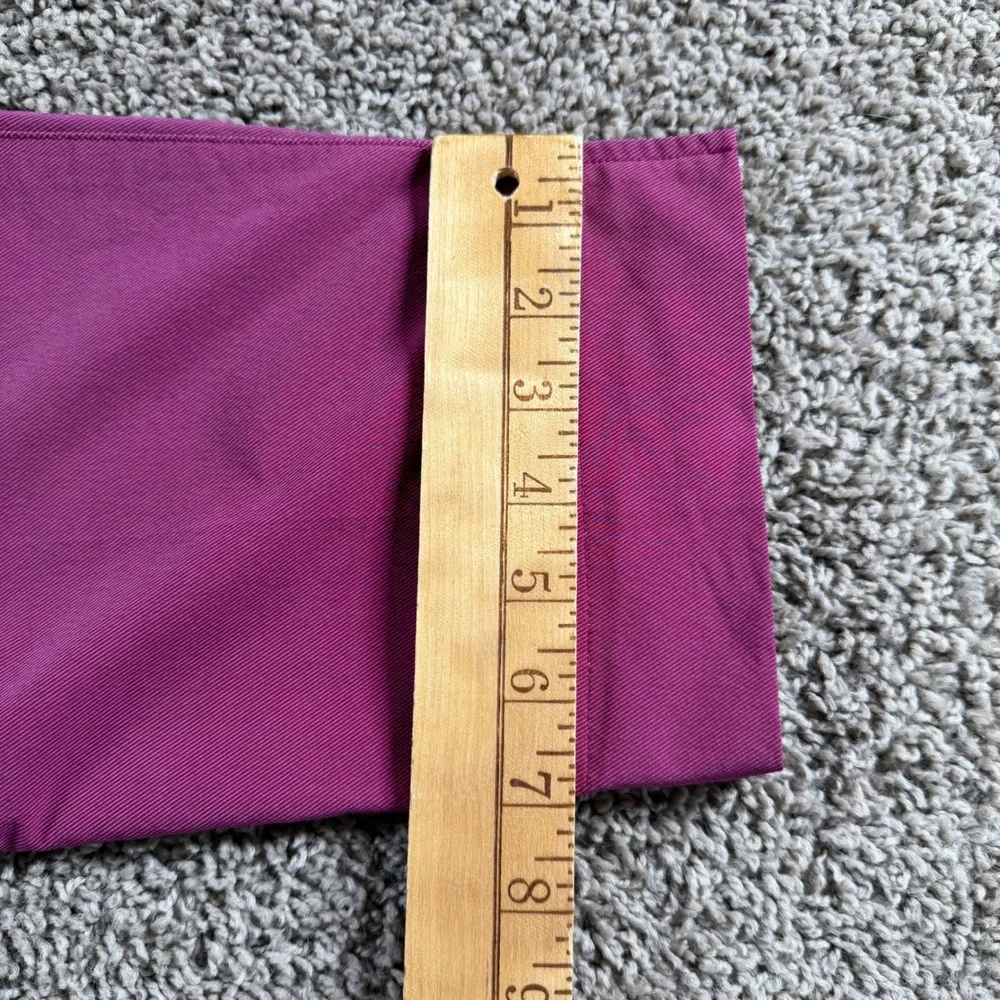 Adidas Golf Pants Berry Cropped Straight Leg women 14 athletic performance ankle
